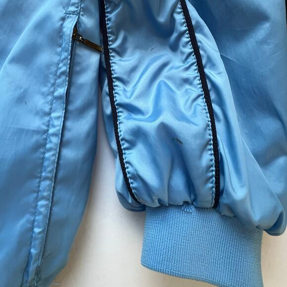 Vintage University North Carolina Tarheels Windbreaker Zip Jacket UNC NCAA XL - Picture 9 of 16